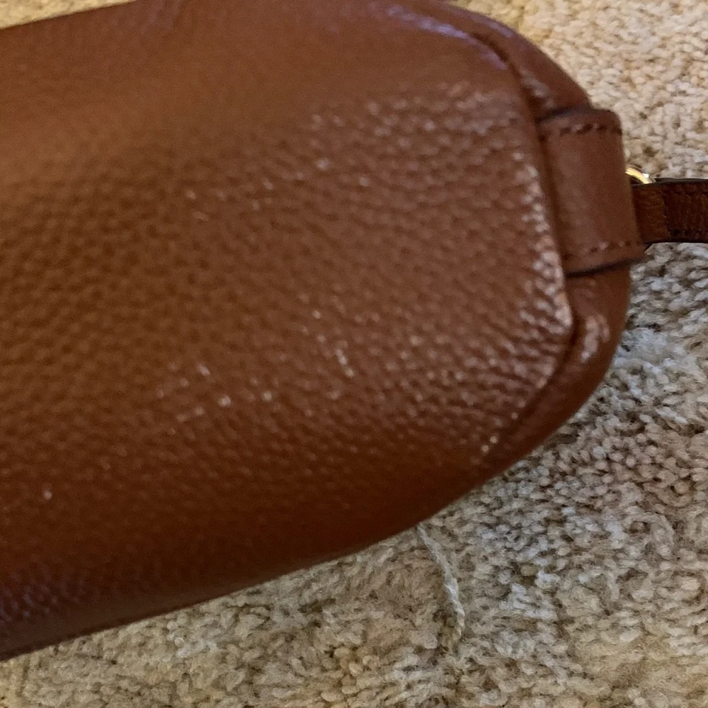 NWT Nordstrom Aztec Brown Leather Crossbody Bag
